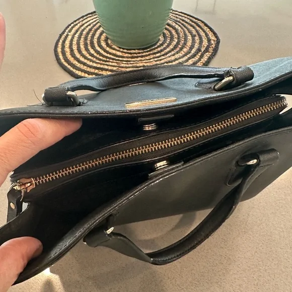 Kate Spade Saffiano Leather Handbag Satchel Tote - Picture 3 of 6